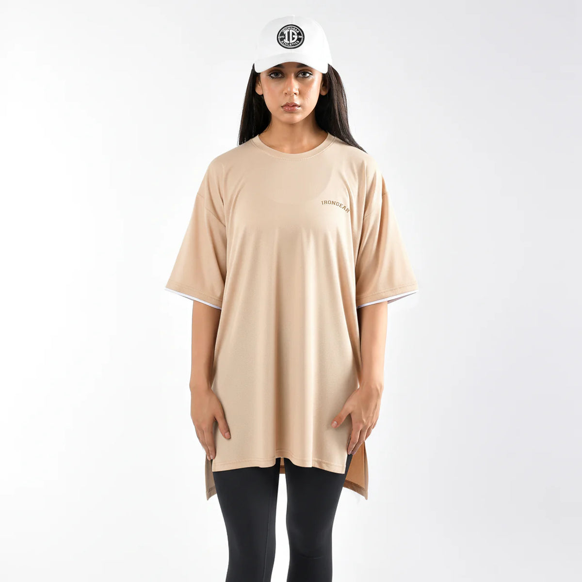 The Modest Top 2.0 - Beige