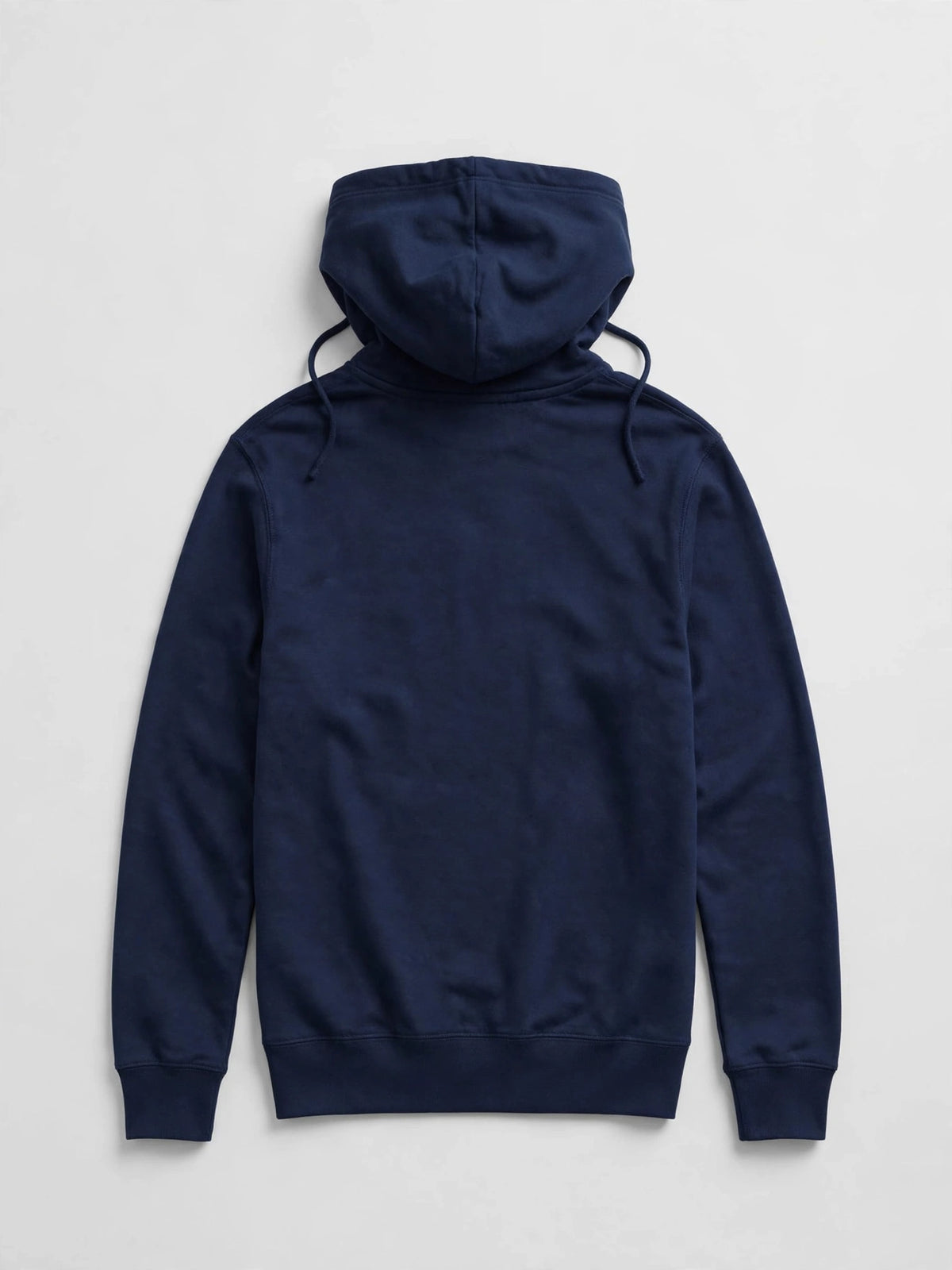 Custom Team Hoodie - navy, back view