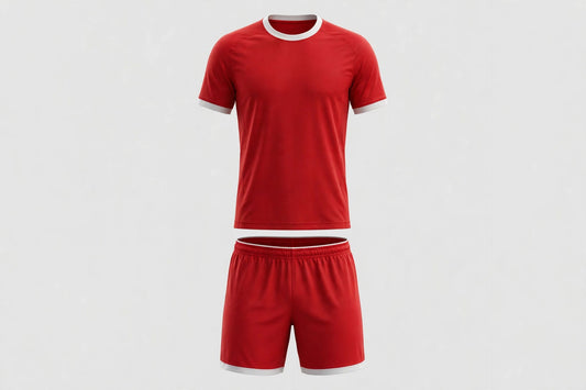 Custom Sublimated Sports Jersey Set - red