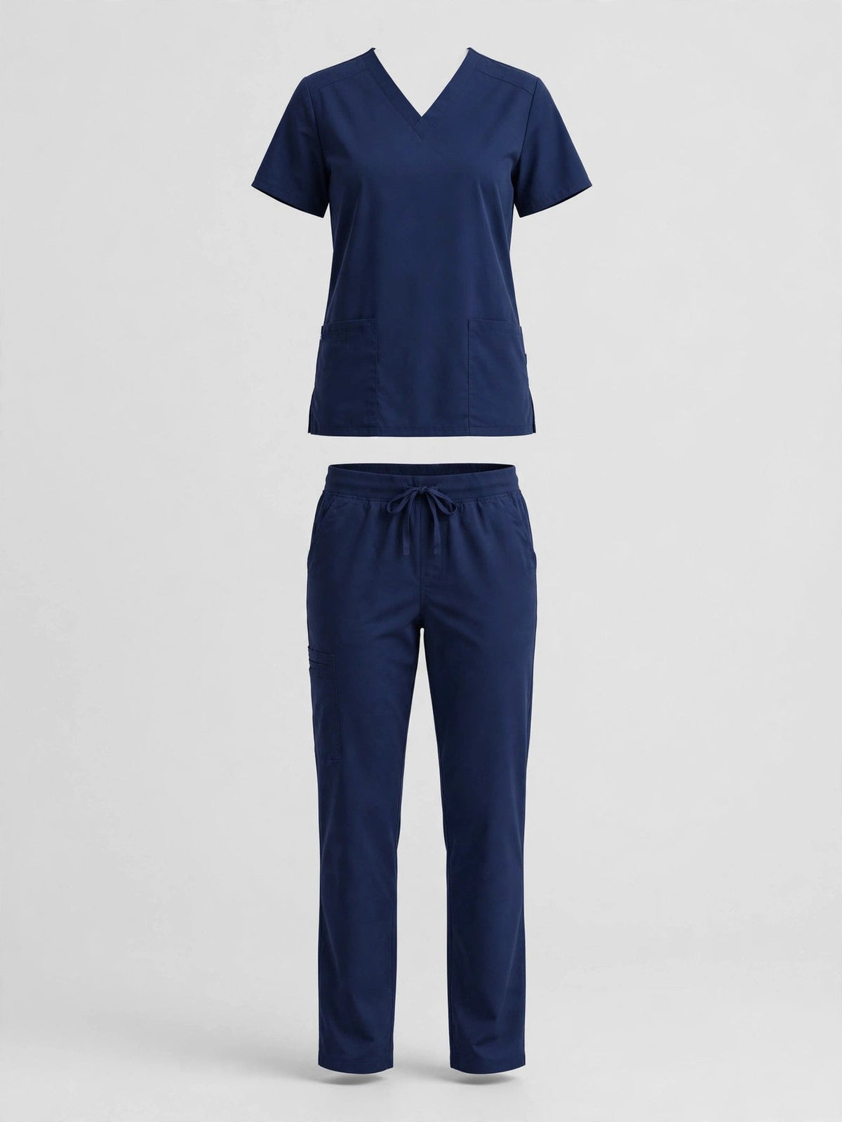 Custom Medical Scrubs Set - navy